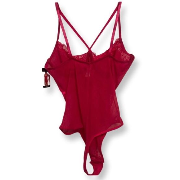 NWT French Affair red bodysuit - Picture 2 of 4